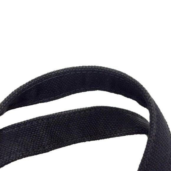 Auth BALENCIAGA - 619979 Black White Canvas Tote Bag - Picture 6 of 8